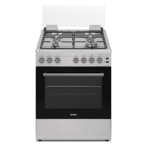  Simfer F7402ZGRP - 4 Burners - Gas Cooker - Stainless Steel 