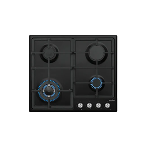  Simfer H6406VGWIM - 4 Burners - Built-In Cookers - Black 