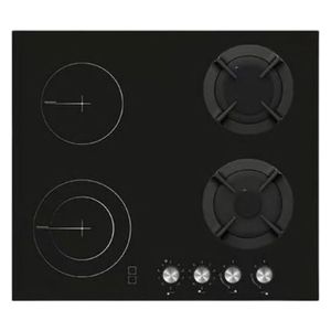  Simfer H6221NEVSP - 4 Burners - Built-In Gas Cooker - Black 