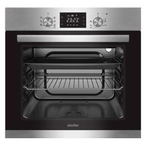  فرن داخلي كهربائي سمفر - B6404DERIM - ستانلس ستيل 