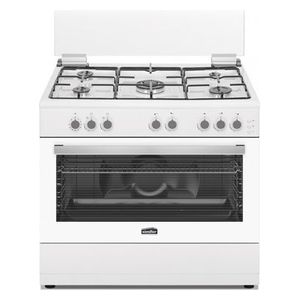  طباخ غازي سمفر - 5 مشاعل - F9502SGWW- ابيض 