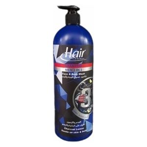  Hair Florence Lemon and Charcoal Body and Face Wash Shampoo,1000ml 