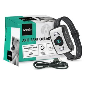  طوق تدريب ضد النباح للكلاب - اسود 