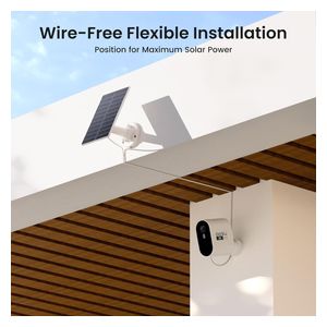  AOSU C7P-2H - SolarCam Pro System 2 Pack Kit - White 