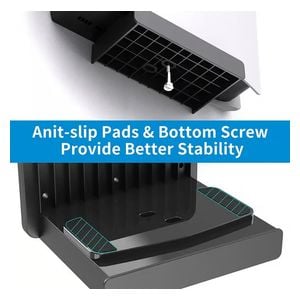  GSTAR 51-7 - Wall Mount for Playstation 5 Stand - Black 