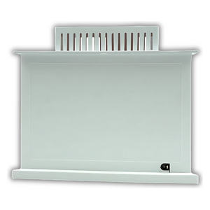 Tethkar A1-4 - Fireplace Lantern Flame Effect - White
