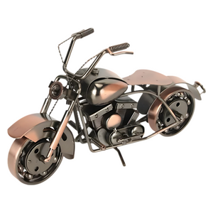  Tethkar A11-4 - Metal Motorcycle Decor (Handmade Gift) - Bronze 