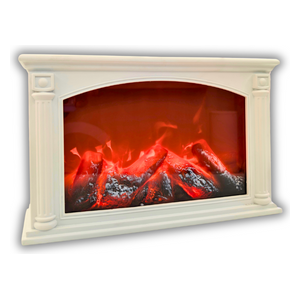 Tethkar A1-2 - Fireplace Lantern Flame Effect - White
