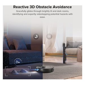  Roborock S8 - Robot Vacuum Cleaner - Black 