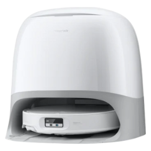  Roborock  curv 2 pro - Robot Vacuum & Mop - Automatic filling and emptying - Smart Dock with hot-water mop cleaning and automatic drying - White 