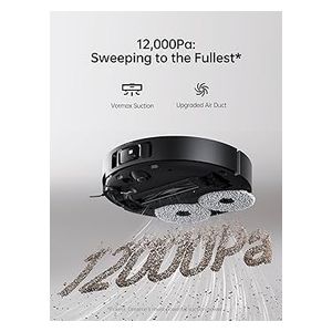  Roborock X_40_ULTRA  - Robot Vacuum Cleaner - Black 