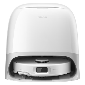 Roborock Q-revo-curv-5a1-  Smart Robot Vacuum Cleaner - High Performance 5-in-1 - 18500 Pa - Goes past carpets and thresholds - White