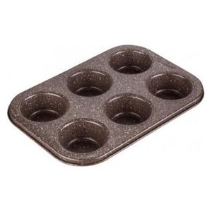  Lamart LT3081 - 6 - Cup Muffin Mould - Brown 