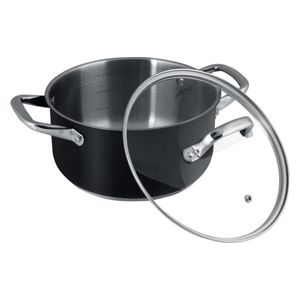  Lamart LT1147 - Casserole 20Cm - Black 