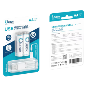 Ourok 2AC-60 - Rechargeable Battery - 2 Battery