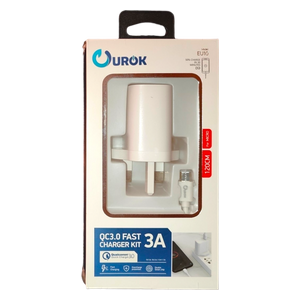  Ourok EU10-Micro - Charger - White 