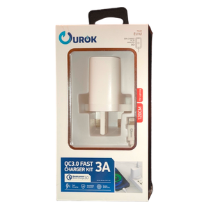  Ourok EU10 - Charger - White 