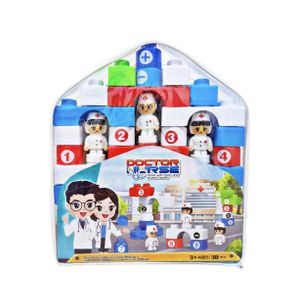  Doctor Figures Cubes Game - 38 pieces 
