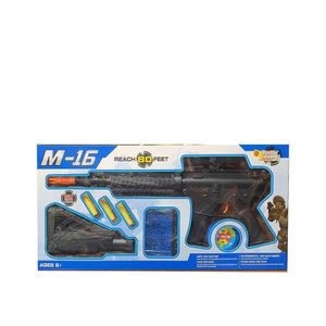  لعبة سلاح M-16 للاطفال - اسود 