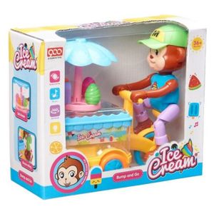  Kids Ice Cream Cart Toy - Colorful 