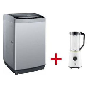  Beko WTL180S - 8Kg - 1400RPM - Top Loading Washing Machine - Silver +  Beko TBN7400W - Blender - 400 W - White 