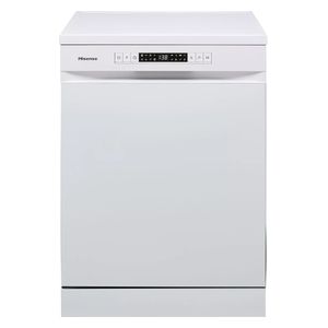 Hisense HS623E91W - Freestanding Dishwasher - 15 Set - 8 Programs - White