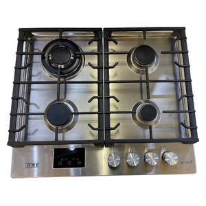  RED 620-S-4BT - 4 Burners - Built-In Gas Cooker - Steel 