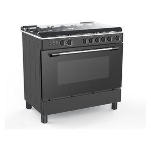  RED FSC-90-5BGB - 5 Burners - Gas Cooker - Black 