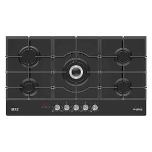RED 90-GFT-BB5 - 5 Burners - Built-In Gas Cooker - Black