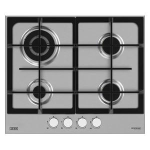  RED 60-BS4-SFT - 4 Burners - Built-In Gas Cooker - Stainless Steel 