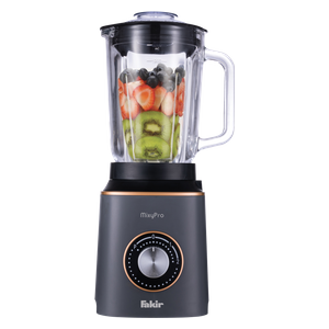 Fakir MixyPro Blender – 1.5L Glass Jug – Silver