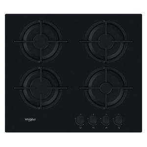  طباخ داخلي ويرل بول غازي - 4 مشاعل - GOR615/NB - اسود 