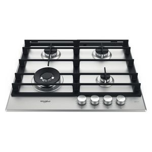  طباخ داخلي ويرل بول غازي - 4 مشاعل - GMWL628/IXL - سلفر 