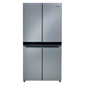  Whirlpool WQ9B12 UK - French Door Refrigerator - Silver 