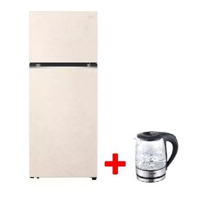  LG GNB582GVZP - 15ft - Conventional Refrigerator - Beige + Moonlife MF210 - Kettle - Stainless Steel 