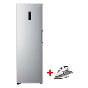  LG GC-B514ELFM - 13ft - 1-Door Refrigerator - Silver + Moonlife MF904 - Steam Iron - White 