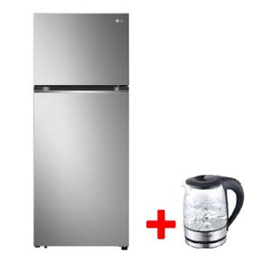  LG GNB582GVLP - 15ft - Conventional Refrigerator - Silver +  Moonlife MF210 - Kettle - Stainless Steel 