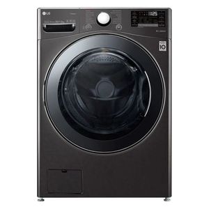  غسالة ومجففة ال جي فتحة امامية - 20/12 كغم - WDV2101BRV - اسود 