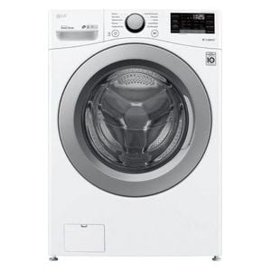 غسالة ومجففة ال جي فتحة امامية - 18/10 كغم - WDV1902WRV - ابيض