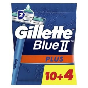  Blue 2 Plus Disposable Razor 10+4 PCS 