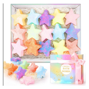Liberex Bath Bomb Gift Set – 16 Pieces – Multicolor Scents