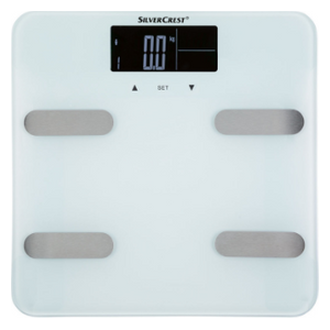  Silver Crest 4164048 - Digital Personal Scale - White 