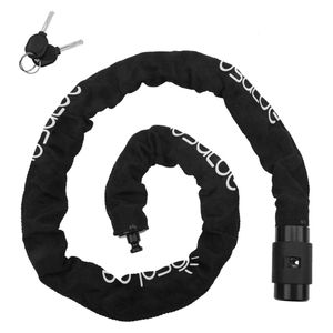  Bicycle Chain Lock With Two Keys - 100cm 