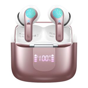  Ordtop I13 - Bluetooth Headphone In Ear - Pink 