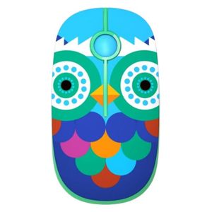 Jelly Comb Wireless Mouse - Ergonomic Design - Multi Color