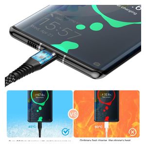  Aioneus re-a011 - Cable USB To USB-C - 1.7m - 2 pieces 