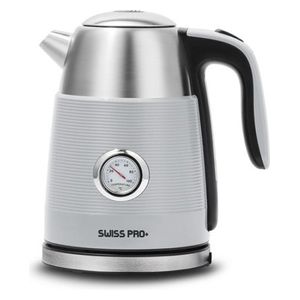 Swisspro Retro Electric Kettle 1.7 L – Grey