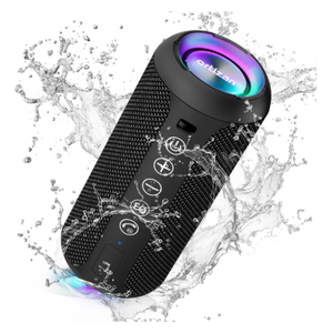 Ortizan Portable Bluetooth Speaker - Waterproof - Black