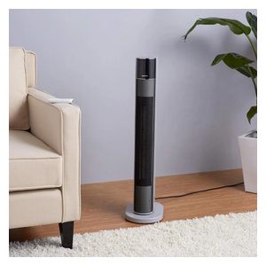 Amazon AmazonBasics 2200W Tower Heater L-855 – Tower Heater – Grey