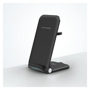  Ordtop ojd-75 - 3-in-1 Cube - Wireless Charger - 10W - Black 